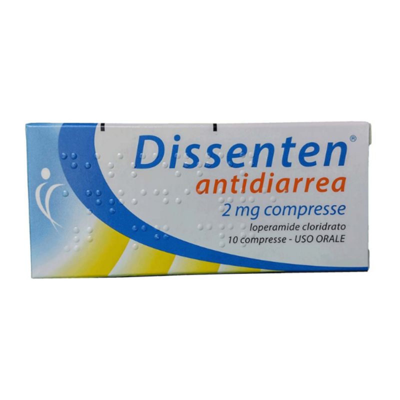 dissenten antidiarrea 10cpr2mg